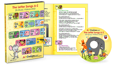 The Letter Songs A to Z DVD