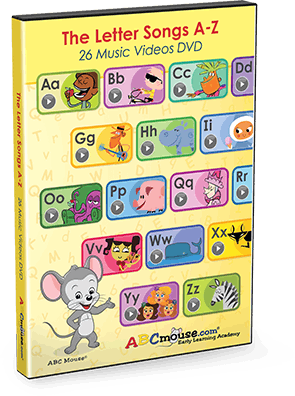 The Letter Songs A to Z DVD cover
